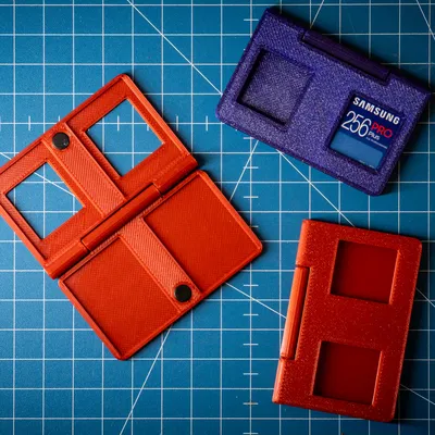 Hộp ví đựng 2 thẻ SD 7g - cao 4mm