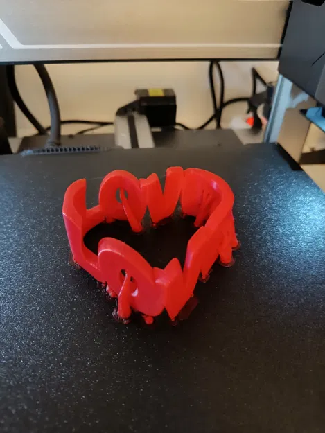 Coeur love flip – Trái tim “love” 2 mặt (text flip) - Image 5