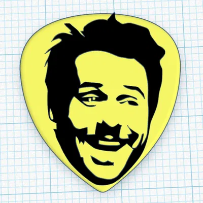 Miếng gảy đàn guitar Charlie Kelly