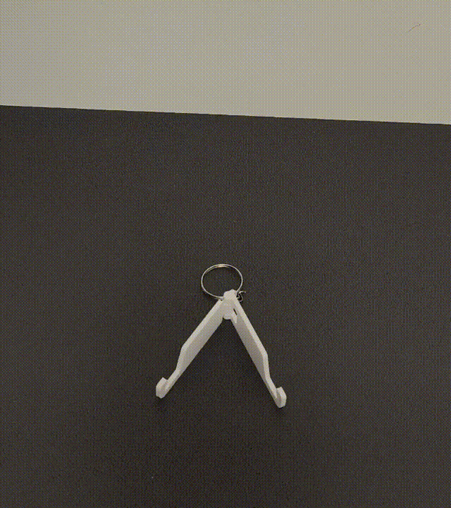 Porte-clés porte teléphone (Móc khóa kiêm giá đỡ điện thoại)