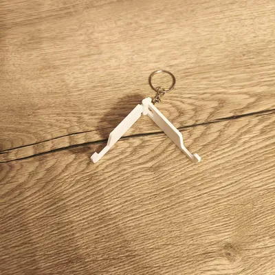 Porte-clés porte teléphone (Móc khóa kiêm giá đỡ điện thoại)