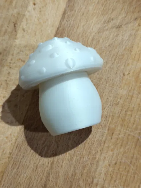 Hộp chứa hình nấm Lamellar có ren vặn (Lamellar Mushroom Storage with Thread) - Image 1