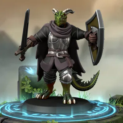 Thrazul Greenscale - Chiến binh Dragonborn