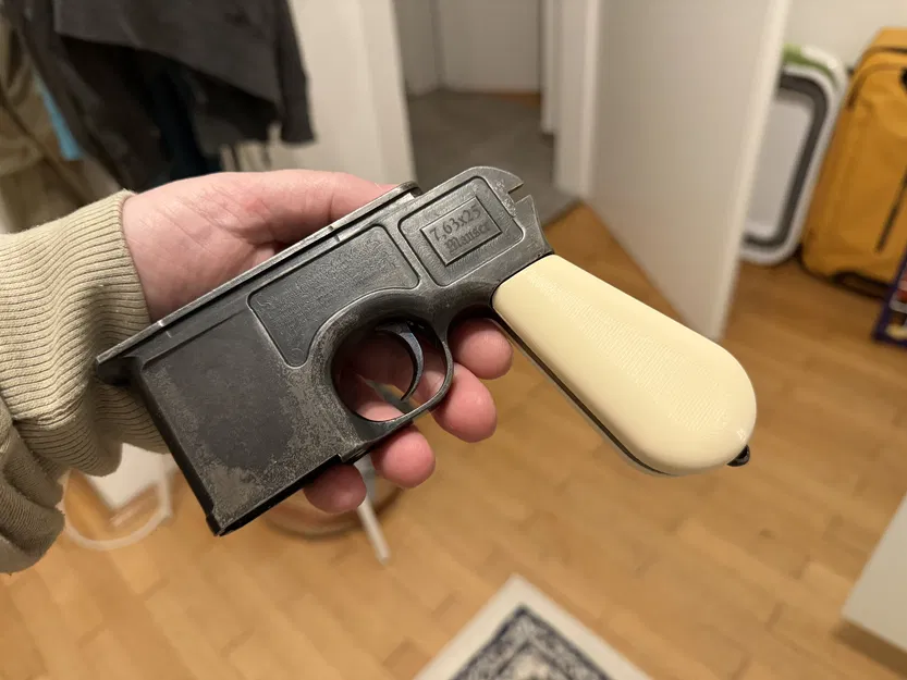 Ốp tay cầm trơn cho Mauser C96 (Mauser C96 Smooth Grips) - Image 2