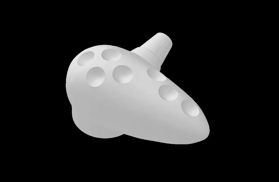 Tương thích LEGO (5721.dat) Dụng cụ Minifig Nhạc cụ Ocarina - Image 1