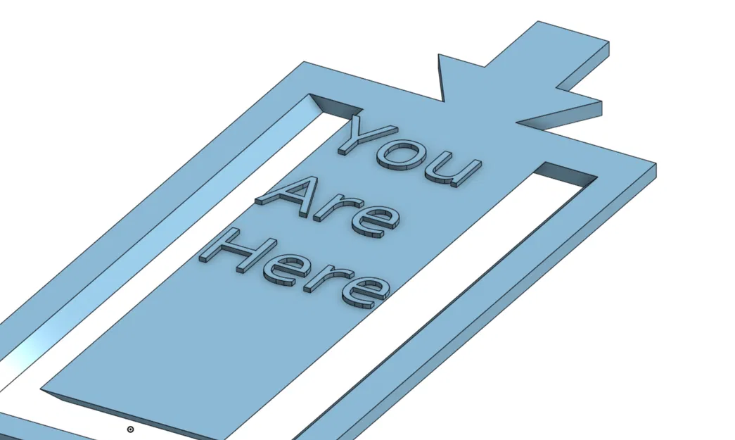 Bookmark hình mũi tên chữ “You are Here” – Tiết kiệm filament - Image 7