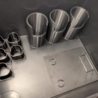 Bộ mount cho pin, máy khoan & sạc Bosch Professional 12V