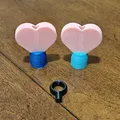 Nắp Dispenser Kem Đánh Răng Hình Trái Tim (Heart Toothpaste Cap Dispencer) - Thumbnail 1