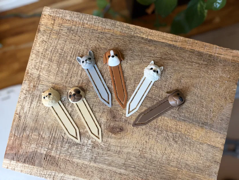 Pugmark (Pug bookmark) – Bookmark Đầu Chó Pug Dễ Thương - Image 3