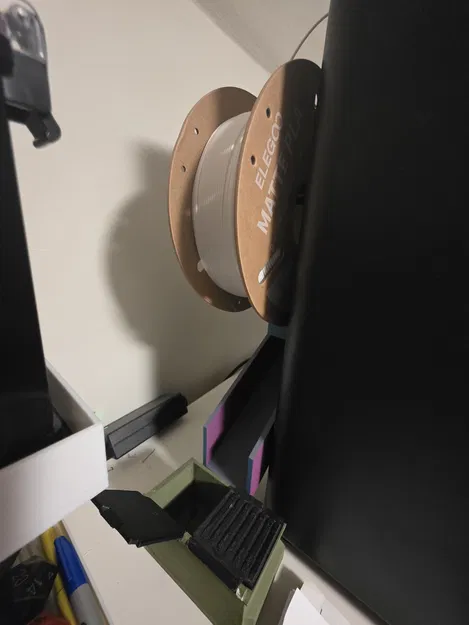 Poop Chute (fit with spool) P1S – Máng trượt thải sợi lắp vừa spool - Image 2