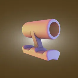 Móc treo balo ôm trọn thanh – bản Remix (1 móc & 2 móc)