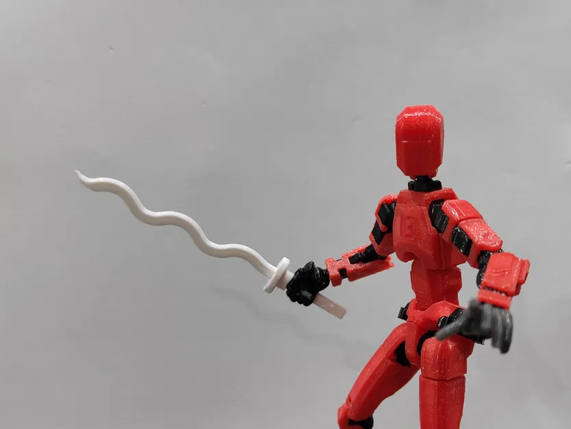 Dummy 13 Obanai Iguro Nichirin Katana: Demon Slayer - Image 1