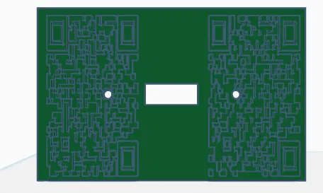 Nắp che công tắc đèn kèm mã QR - Image 1