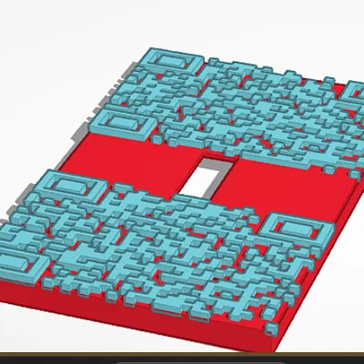 Nắp che công tắc đèn kèm mã QR