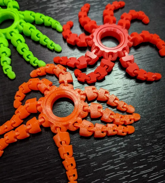 Nhẫn Bạch Tuộc Fidget (Fidget Octopus Ring) - Image 1