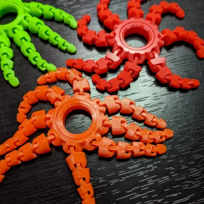 Nhẫn Bạch Tuộc Fidget (Fidget Octopus Ring)