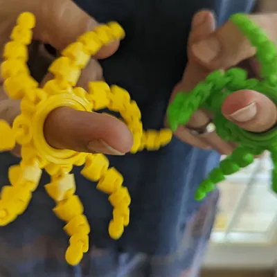 Nhẫn Bạch Tuộc Fidget (Fidget Octopus Ring)