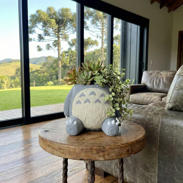 Chậu Totoro Low Poly - Image 1