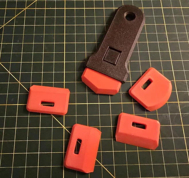 Dao cạo bàn in (Bed Scraper) với lưỡi Snap-In thay nhanh - Image 1