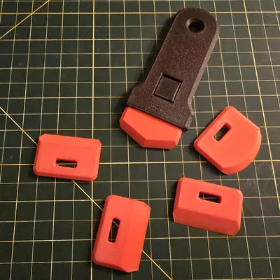 Dao cạo bàn in (Bed Scraper) với lưỡi Snap-In thay nhanh