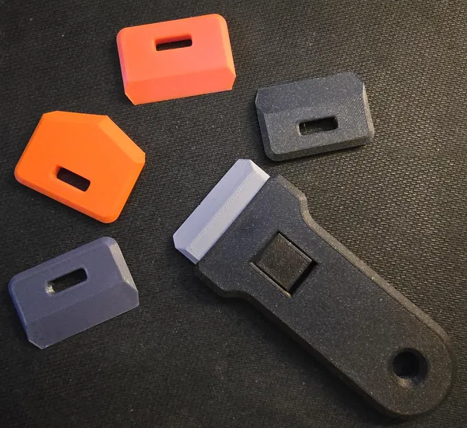 Dao cạo bàn in (Bed Scraper) với lưỡi Snap-In thay nhanh - Image 2