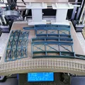 Cầu dầm thép modular Märklin H0 Rail-C R3 30° (nhiều phần, cắm ráp) - Thumbnail 3