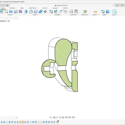 Lại một mẫu móc treo thảm nữa (Yet another carpet hanger)