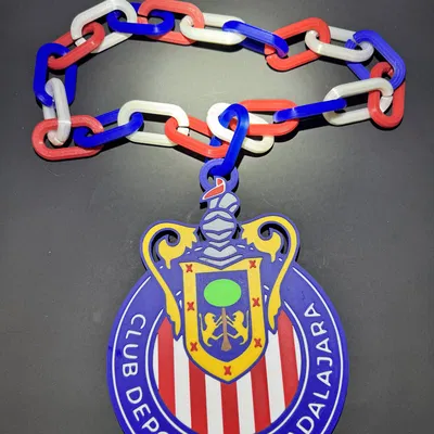 Dây chuyền Chivas Guadalajara cỡ lớn / hype chain