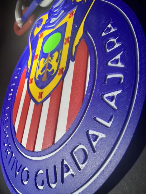 Dây chuyền Chivas Guadalajara cỡ lớn / hype chain - Image 2