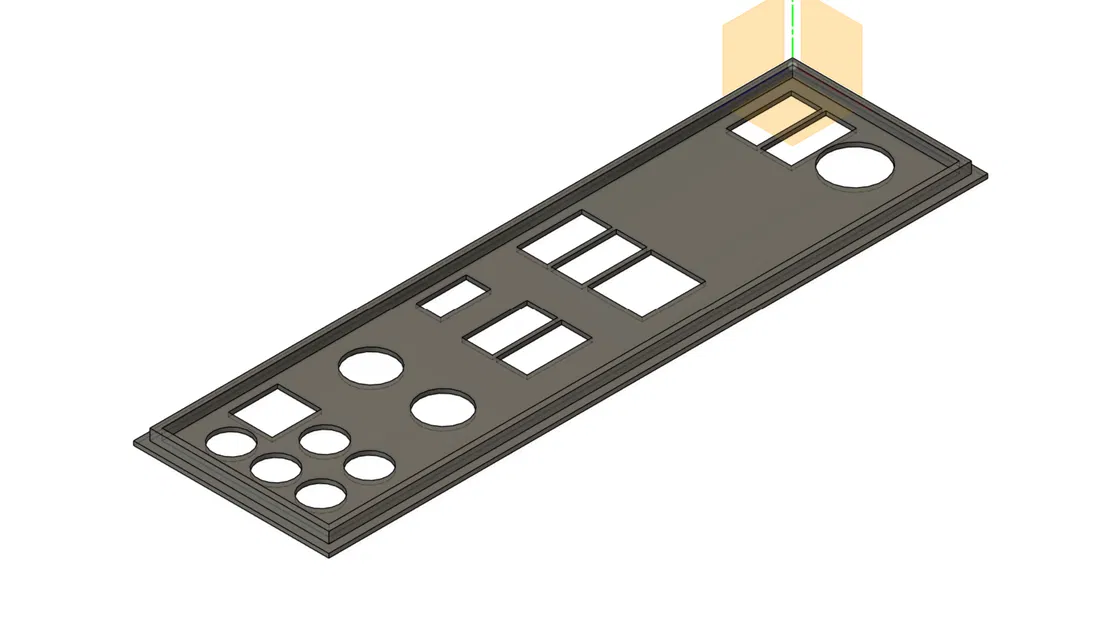 Back plate cho MSI MSI PRO B760-VC WIFI - Image 1