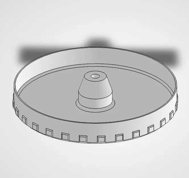 Kệ gia vị xoay dạng carousel (parametric) cho tủ bếp - Image 6