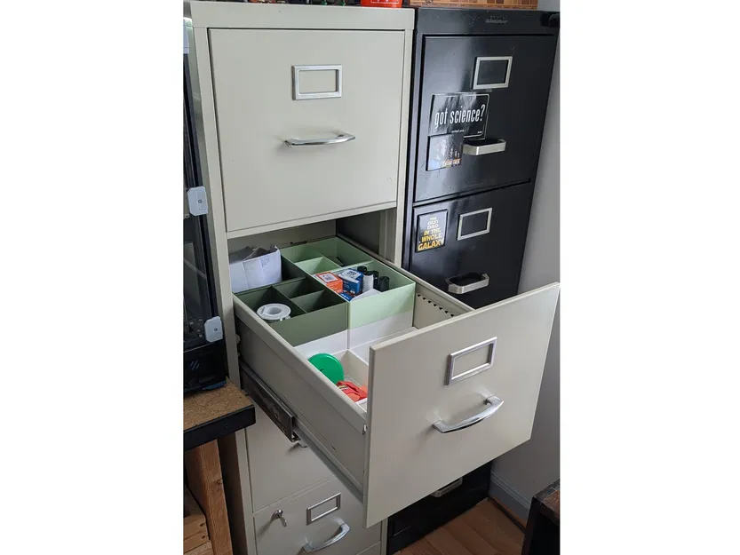 Khay xếp chồng cho tủ hồ sơ - File thiết kế tham số (Parametric) - Image 3