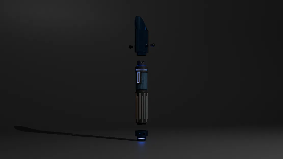 Tay cầm lightsaber nguyên bản (Cobalt) - Image 3