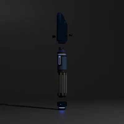 Tay cầm lightsaber nguyên bản (Cobalt)