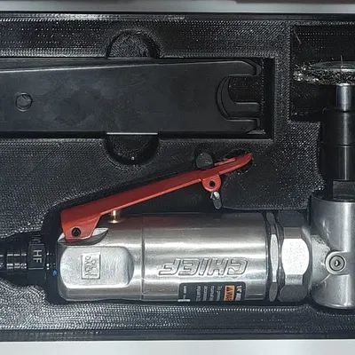 Hộp Gridfinity cho máy mài góc Chief góc vuông (Right Angle Chief Gridfinity Box)