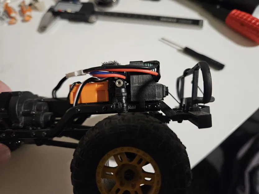 Winch badge reel & gá pin dời lên trước cho fcx24m (in 1 món) - Image 3