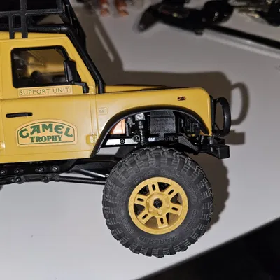 Winch badge reel & gá pin dời lên trước cho fcx24m (in 1 món)