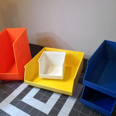 Khay hộp đựng đồ xếp chồng tham số hoá cho workshop V2