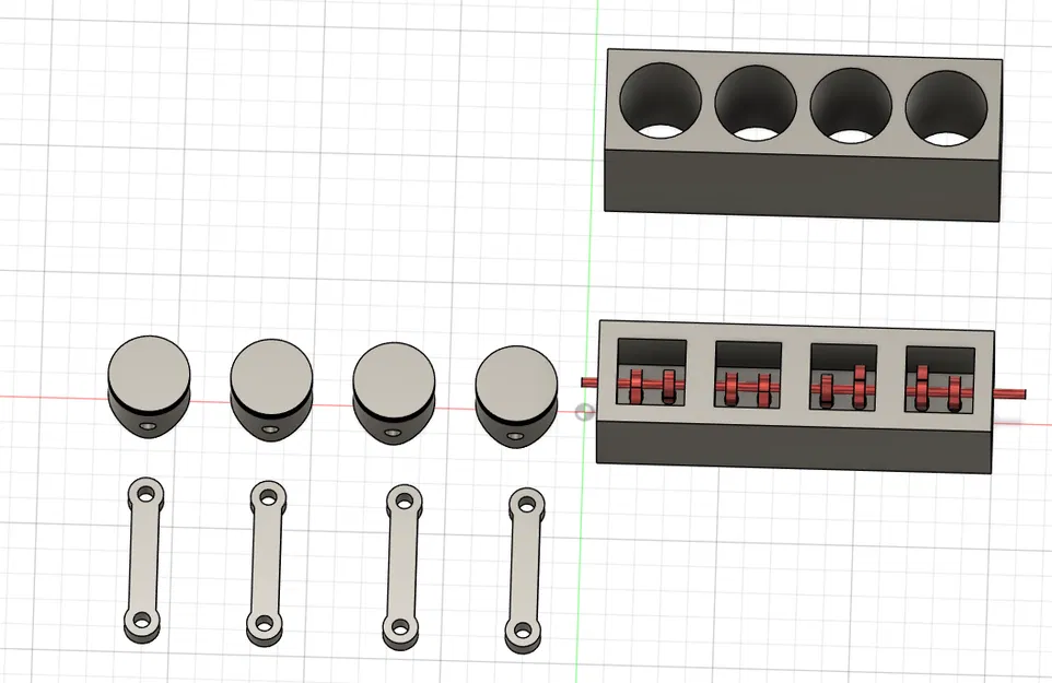 Các bộ phận Hemi inline 4 (tùy chỉnh theo nhu cầu) - Image 4