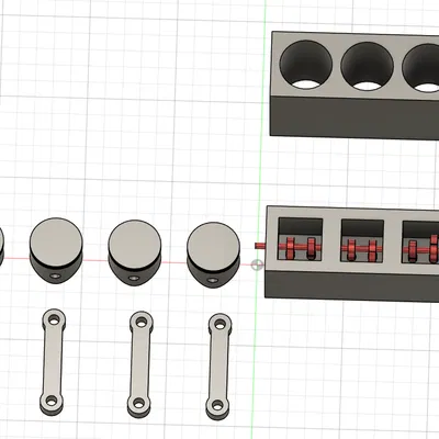 Các bộ phận Hemi inline 4 (tùy chỉnh theo nhu cầu)