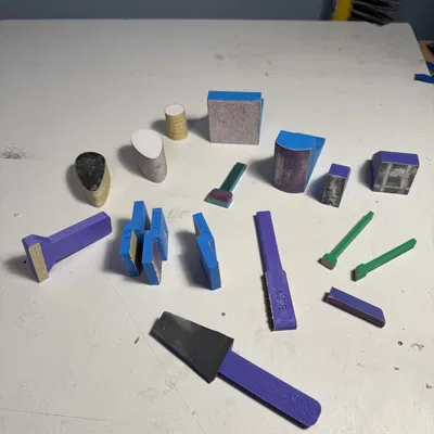 Khối chà nhám làm violin (Violin Making Sanding Blocks)