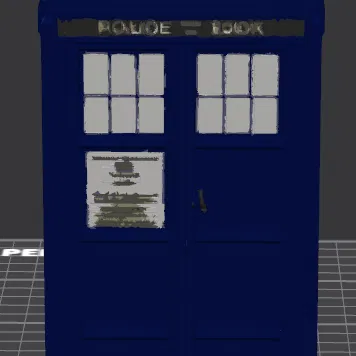 Hộp Cảnh Sát Doctor Who (Police Call Box)