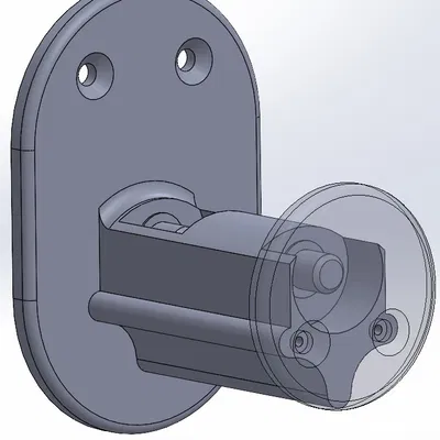 Giá treo cuộn filament gắn tường (Spool Holder - Wall mounted)