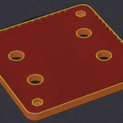 Adapter VESA 100x100 cho Samsung Odyssey G6/G7/G8 (Vesa Mount Adapter)