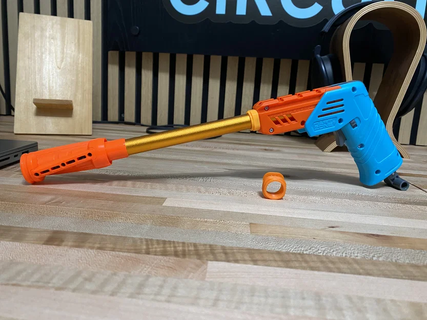 Dart Zone Solo – Adapter Barrel (Gắn barrel dài & SCAR) - Image 1