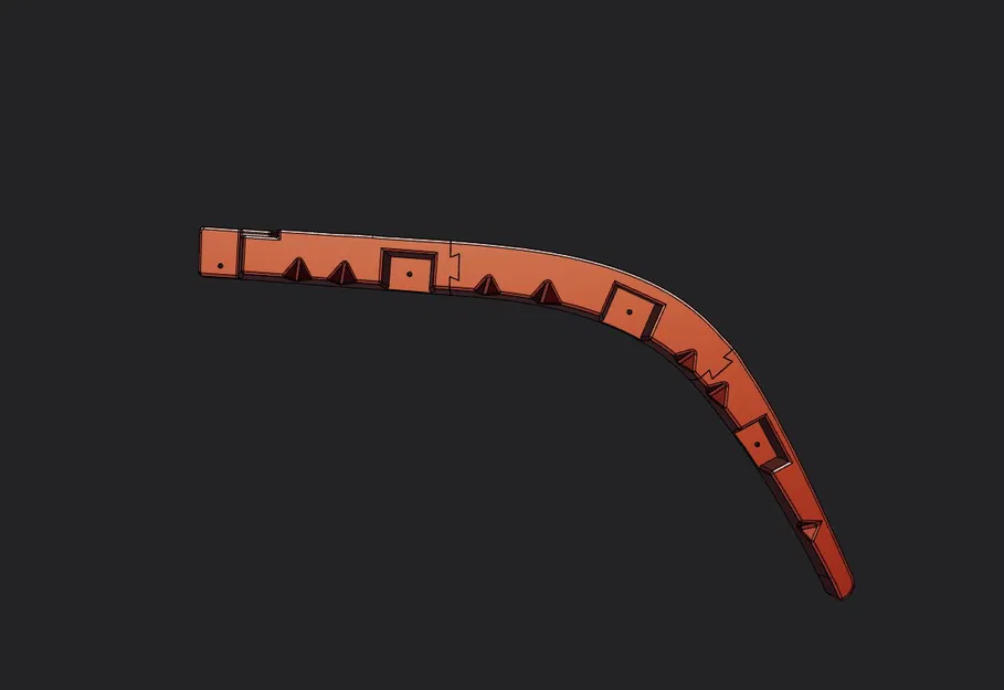 Ngàm gắn ốp cua Jeep (Jeep Flare Mount) - Image 1