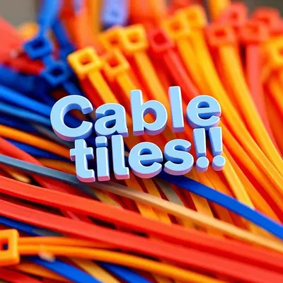 Dây Rút (Zip-Ties/Cable-Ties) In 3D – 4 Kích Thước