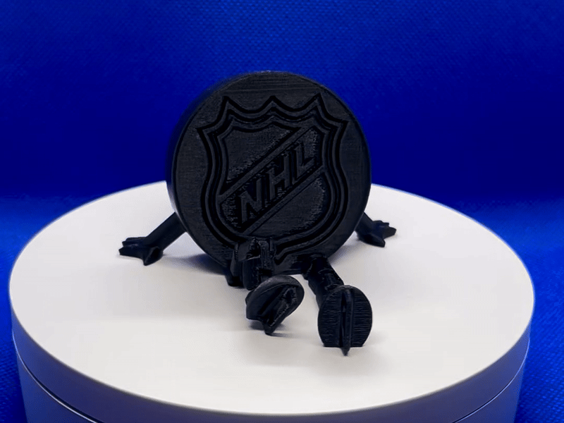 Flexi NHL Hockey Puck Buddy – Buddy puck khúc côn cầu dẻo, dễ in - Thumbnail 2