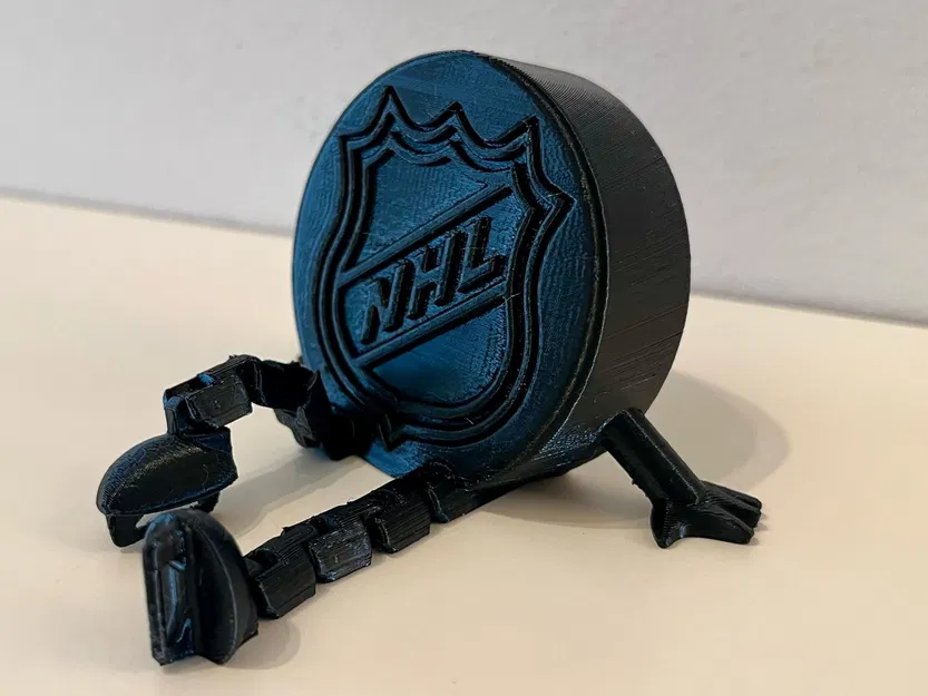 Flexi NHL Hockey Puck Buddy – Buddy puck khúc côn cầu dẻo, dễ in - Image 3