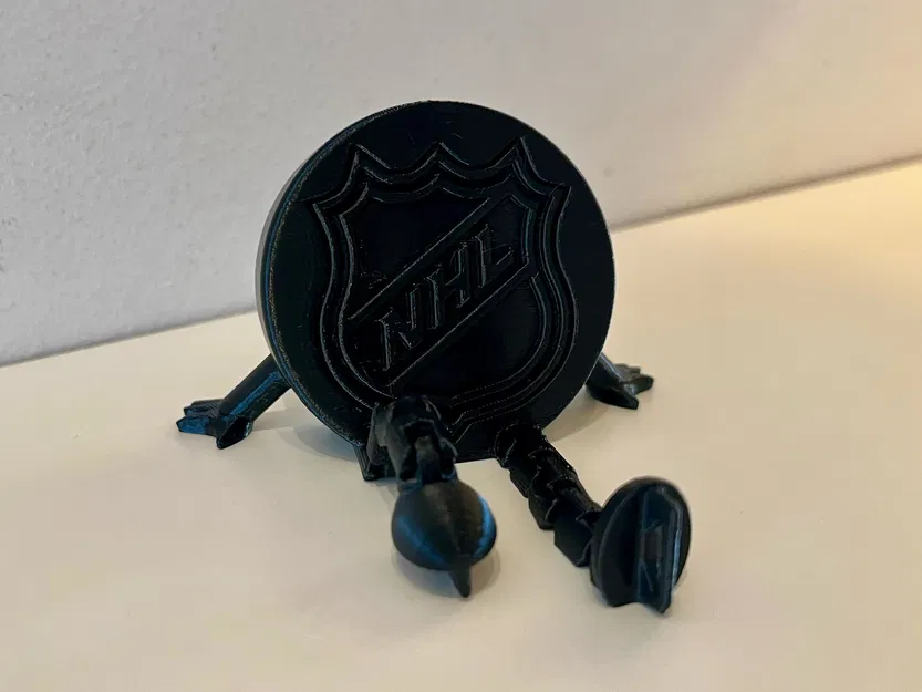 Flexi NHL Hockey Puck Buddy – Buddy puck khúc côn cầu dẻo, dễ in - Image 4
